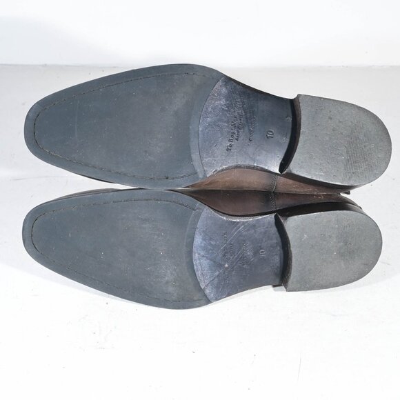 To Boot New York Short Chelsea Boots in Burnished Brown - Picture 8 of 8